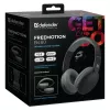 Belaidės ausinės DEFENDER Freemotion B480 — uždedamos, uždaros, Bluetooth, 20–20000 Hz, 99 dB, USB-C, AUX