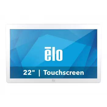 Elo Touch Solutions XX03LM-Serie liečiamasis monitorius, 54,6 cm (21,5 inch), projekcinė talpinė, 10 taškų, Full HD, USB, komplektas (USB), baltas