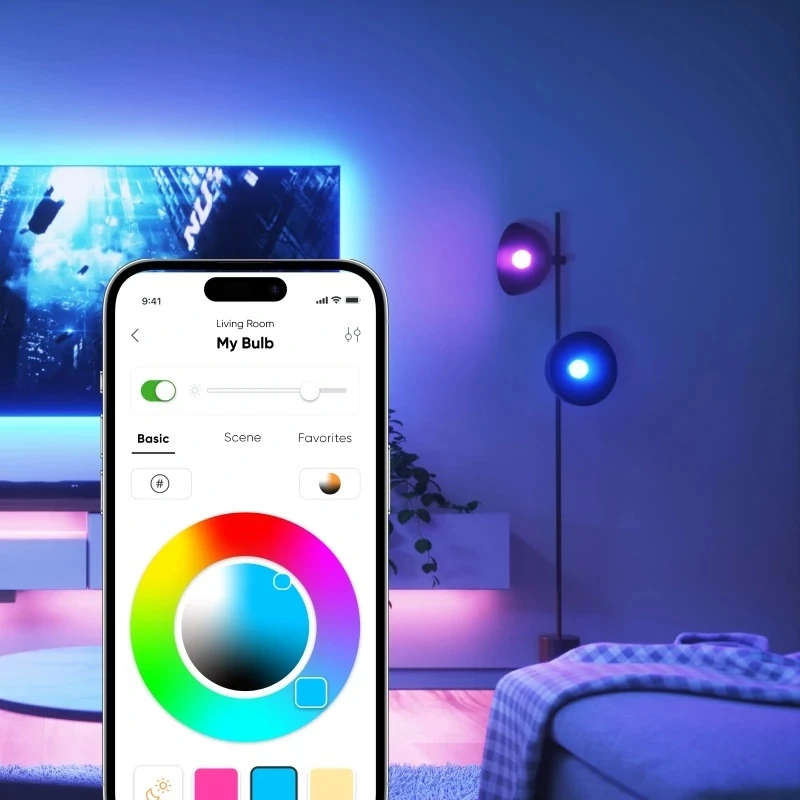 Išmanioji lemputė Nanoleaf Essentials A60 900 lm 2700–6500 K E27 9 W RGBCW