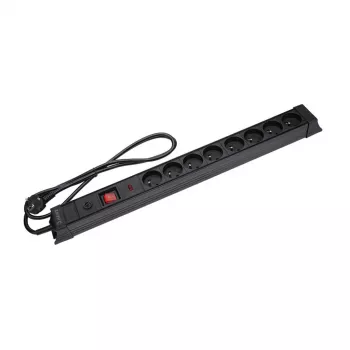 Apsauginis įtampos filtras Hawk HWPS801BK 1,5 m maitinimo laidas