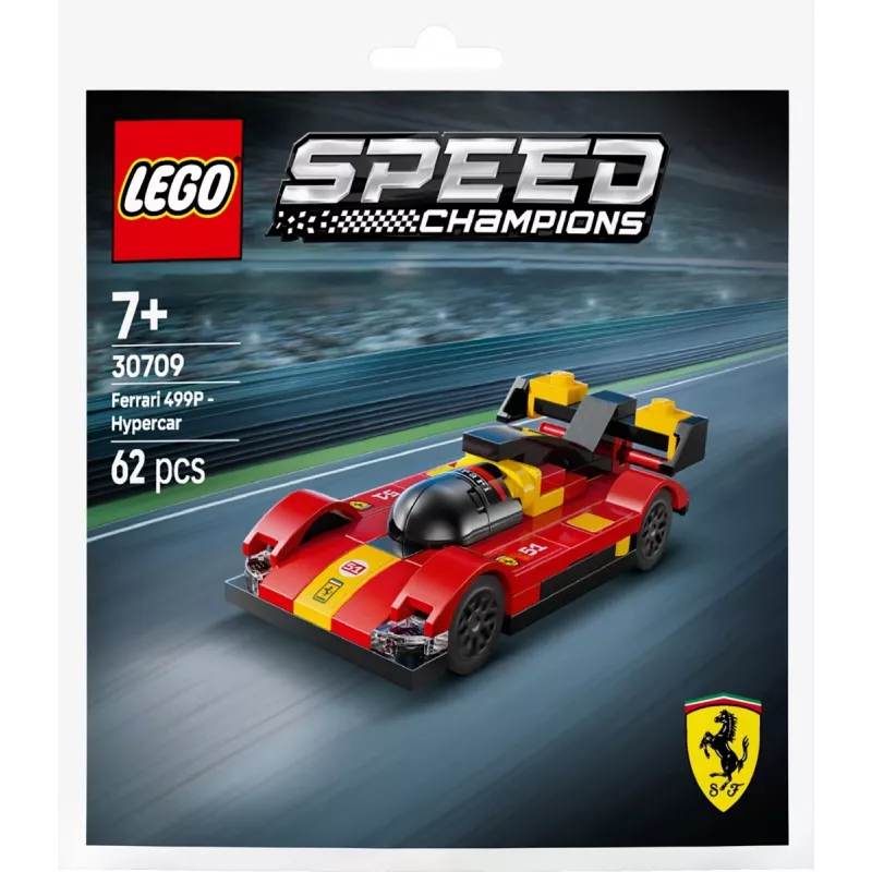 LEGO Speed Champions Ferrari 499P Super Sportinis Automobilis Polybag 30709