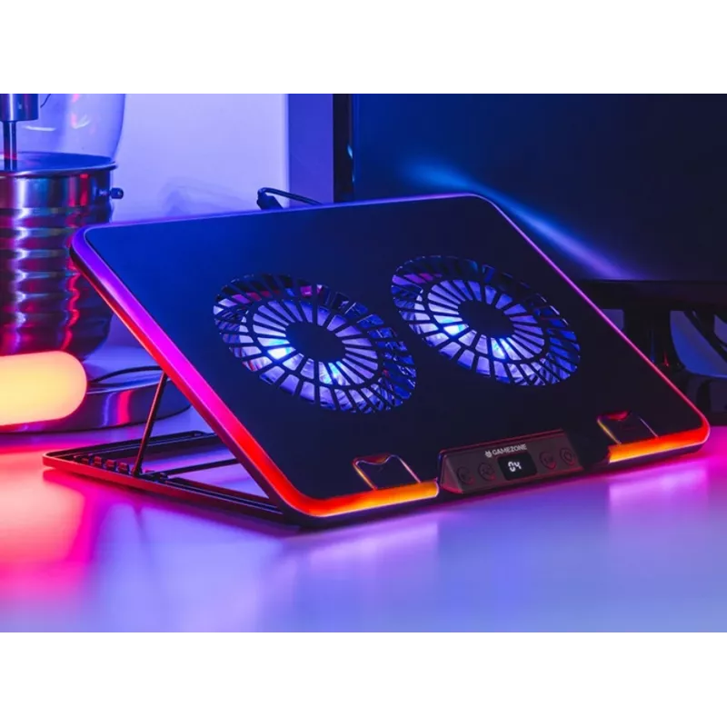 Aušinimo stovas Gamezone Snowman Pro 17 colių RGB