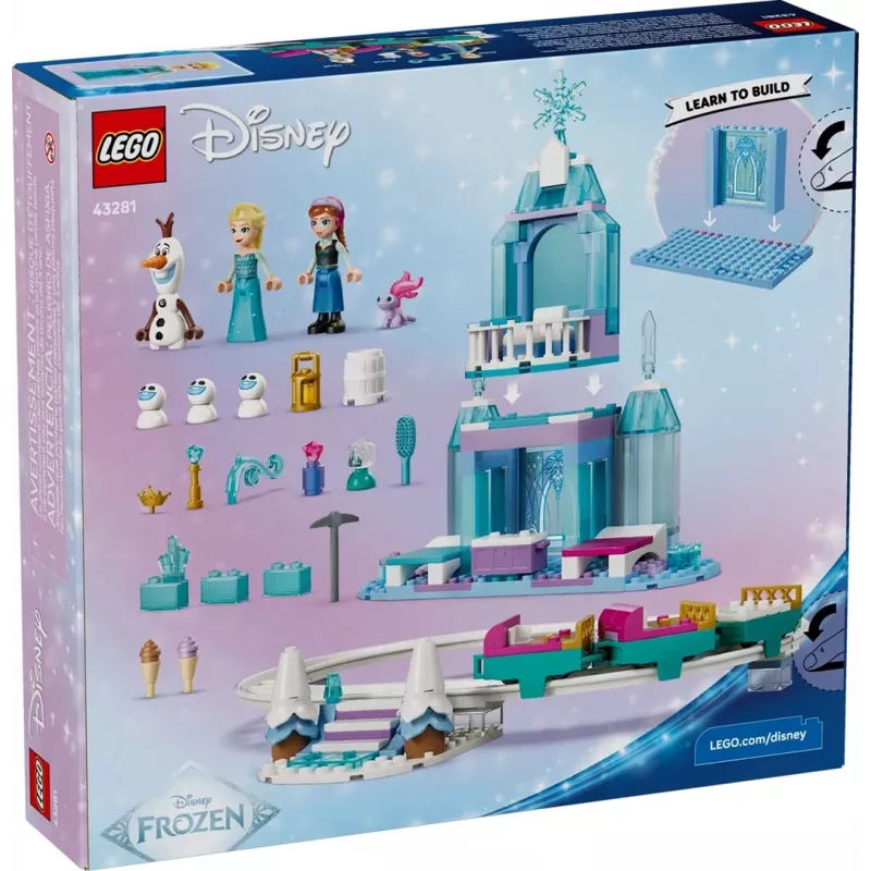 LEGO DISNEY 43281 Elsos ledo pilis ir nuotykių rogutės