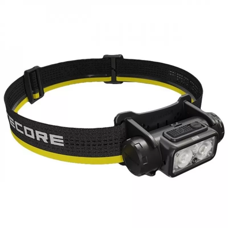 Nitecore NU53 galvos žibintas – įkraunamas, kompaktiškas, laisvas rankas