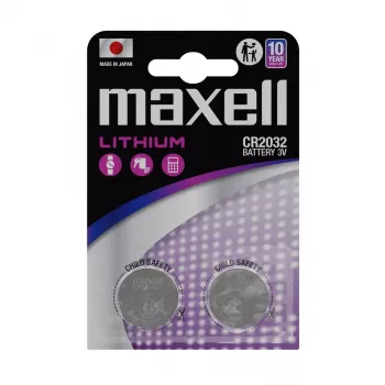 Baterija MAXELL CR2032 specializuota 2 vnt.