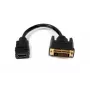 Garbot 31.20.9001 DVI į HDMI adapteris – 15 cm laidas, juodas