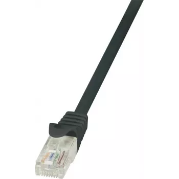 Tinklo laidas LogiLink Cat.6 U/UTP RJ-45 10m juodas