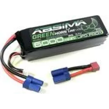 Absima modeliavimo akumuliatoriaus blokas LiPo 11.1 V 6000 mAh 3 elementai 50 C Stick EC5 (4140022)