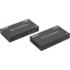 SpeaKa Professional SP-USBE-830 7+2 prievadų KVM išplėtimo įrenginys, valdomas per kompiuterį, juodas (SP-13472960)