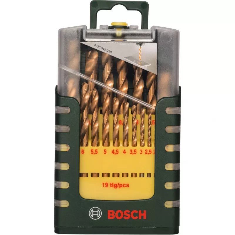 Bosch Prom 19 dalių metalo grąžtų rinkinys HSS-TiN 2607017152