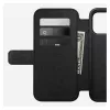 Nomad Modern Leather Folio dėklas iPhone 17 Pro Max — Tan (oda, iki 17,5 cm ekrano, 4 kortelių kišenės)