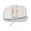 Pelė Baracuda BGM-051 Raptor balta USB