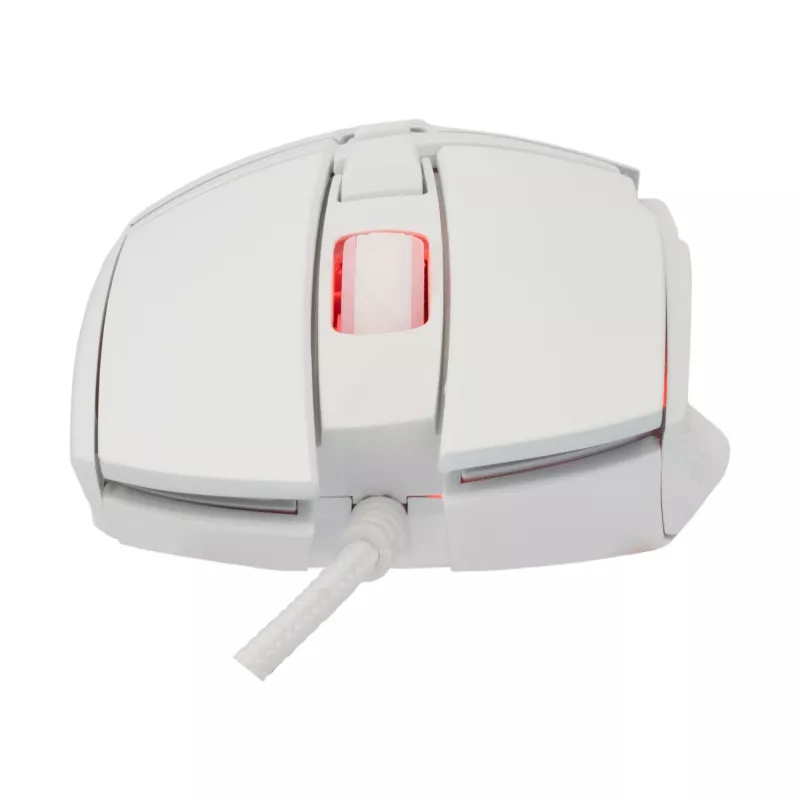 Pelė Baracuda BGM-051 Raptor balta USB