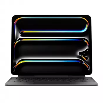 “Apple” Magic Keyboard, skirta iPad Pro 13 colių M4, JAV anglų, juoda, su belaidžiu valdymo kilimėliu