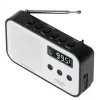 Nešiojamas skaitmeninis radijas Adler AD 1907 – AM/FM, skaitmeninis derintuvas, žadintuvas, USB-C, 600 mAh baterija, LCD, 20 stočių atmintis, teleskopinė antena