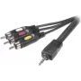 Speaka Professional SP-7869876 Juodas jungiamasis aksesuaras