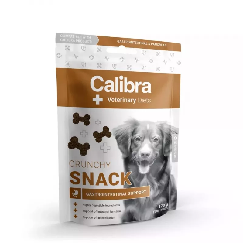 Sausainiai šunims Calibra Veterinary Diets Crunchy Snack Gastrointestinal 120 g