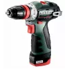 Metabo PowerMaxx BS BL Q 601749500 akumuliatorinis gręžtuvas-suktuvas, 12V, 38 Nm, 2x 2,0 Ah