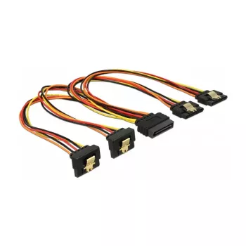 Vidinis maitinimo kabelis DeLOCK 60151 0,3 m 4 x SATA 15 kontaktų