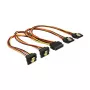 Vidinis maitinimo kabelis DeLOCK 60151 0,3 m 4 x SATA 15 kontaktų