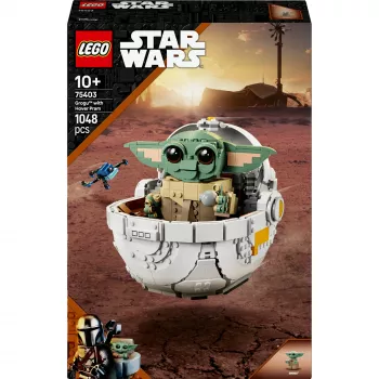 LEGO STAR WARS 75403 Grogu su skraidančiu vežimėliu