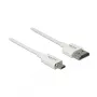 HDMI kabelis DeLOCK 85147 0,25 m, Type A į Type D, baltas