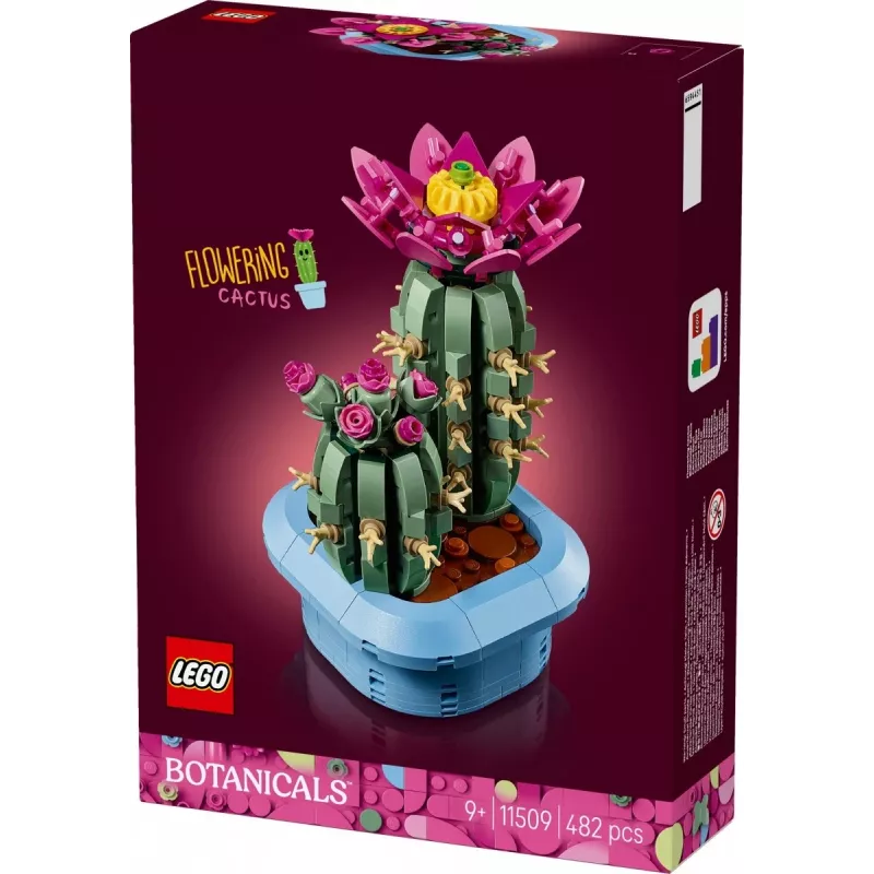 LEGO BOTANICALS 11509 Žydintis kaktusas