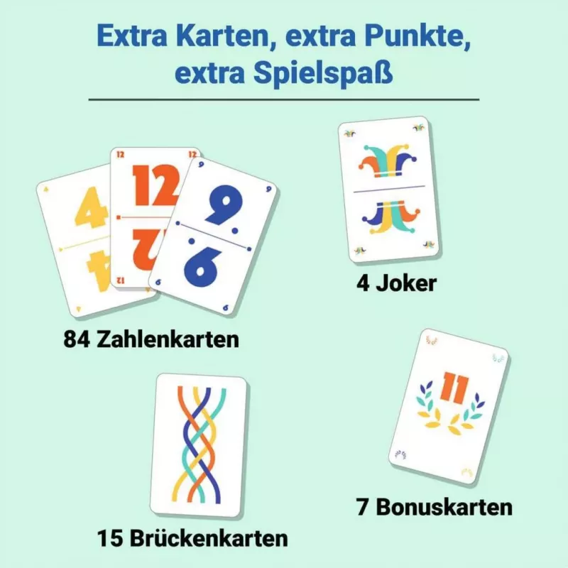 Elfer raus Extra, Kortų žaidimas