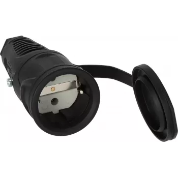Kištukinis lizdas (tipas F) Brennenstuhl 1082050020 Juodas 230V 16A