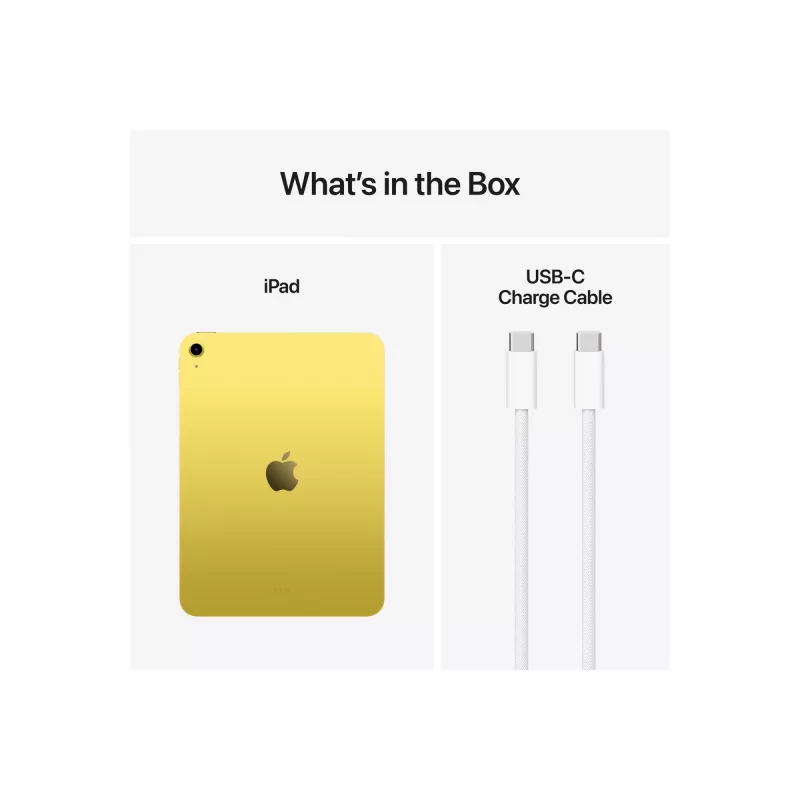 Apple iPad 128 GB 27,9 cm (11 inch) Wi-Fi 6 (802.11ax) iPadOS 18 Geltona