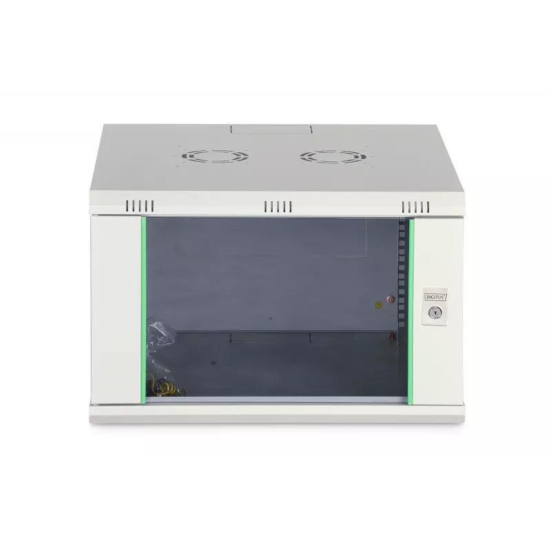 Sieninis stelažas DIGITUS Dynamic‑N 7U 19 colių 600x600 mm, nesurinktas, IP20, su užraktu