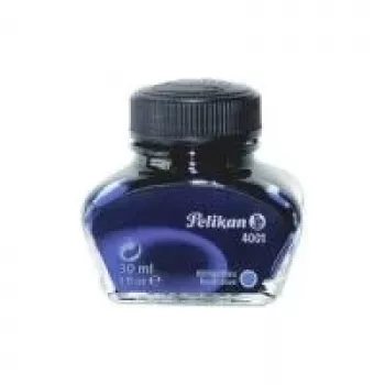 Pelikan rašalas 4001 stikliniame buteliuke, blizganti juoda, 30 ml (301051)