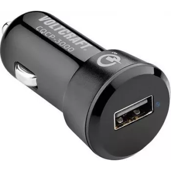 VOLTCRAFT CQCP-3000 automobilinis USB įkroviklis, 3000 mA, 1x USB Qualcomm Quick Charge 3.0 (VC-11507505)