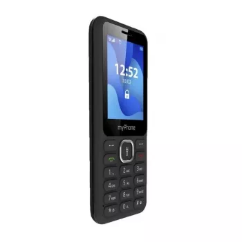 Mobilus telefonas MYPHONE myPhone 6320, 2,4 colio ekranas, Dual SIM, 1000 mAh, Bluetooth, FM radijas, Juoda