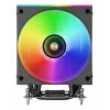 Oro aušintuvas TACENS Mars Gaming MCPU-LCD, 120 mm ventiliatorius, TDP 300 W, palaiko LGA1700/1200/115x/1366 ir AM4/AM5, juodas