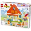 LEGO Bluey šeimos namas su atminties žaidimu 10459 – 83 detalės, 3 minifigūrėlės, nuo 3 metų