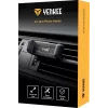 Automobilinis laikiklis telefonui YENKEE YSM 201BK – tvirtinimas prie ventiliacijos angos, reguliuojamas kampas, juodos spalvos, tinka iki 6,5 colio ekranams (50–85 mm)