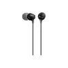Sony MDR-EX15AP laidinės ausinės, 8–22000 Hz, skambučiams/muzikai, 3 g, juodos
