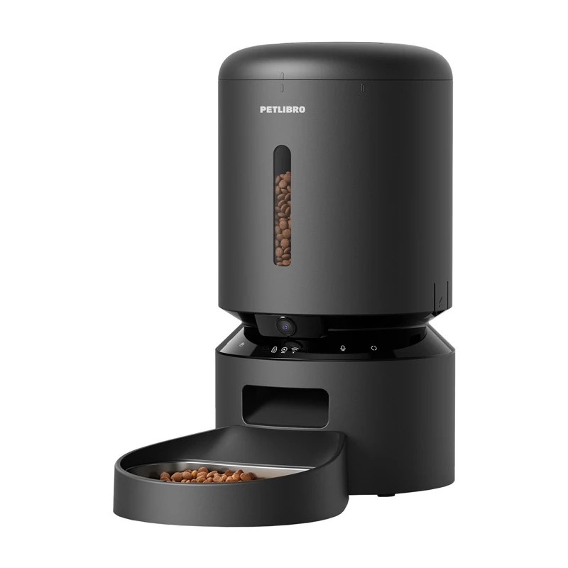 Automatinis ėdalo dozatorius su kamera Aptel Granary 5 L, juodas