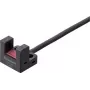 Fotoelektrinis jutiklis (šakės tipo) Panasonic PM-L25-P, 5–24 V DC, šviesos arba tamsos režimas