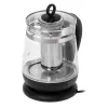 Adler virdulys AD 1299 | 2200 W | 1,5 L | Stiklinis | 360° pagrindas | Juodas