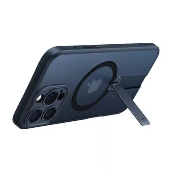 Torras Pstand Spin dėklas, skirtas iPhone 16 ProMax (Juodas)