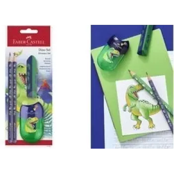 Rašymo rinkinys Faber-Castell Dino Green 111519