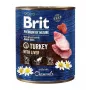 Šlapias šunų ėdalas Brit Premium by Nature Junior Turkey with Liver 800 g – pilnavertis pašaras šuniukams, be grūdų, 78% drėgmės