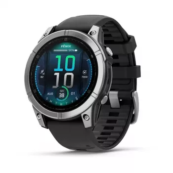 Garmin Fenix E 3,3 cm (1,3 colio) AMOLED 47 mm Skaitmeninis 416 × 416 pikselių Liečiamas ekranas Nerūdijantis plienas Wi-Fi GPS (palydovas)