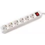 Prailginimo laidas VALUE 19.99.1086, 6 lizdai su užuolaidėlėmis, 6 m, 3600 W