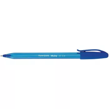 PAPER MATE Tušinukas InkJoy 100 su dangteliu 8 vnt. M Mėlyna