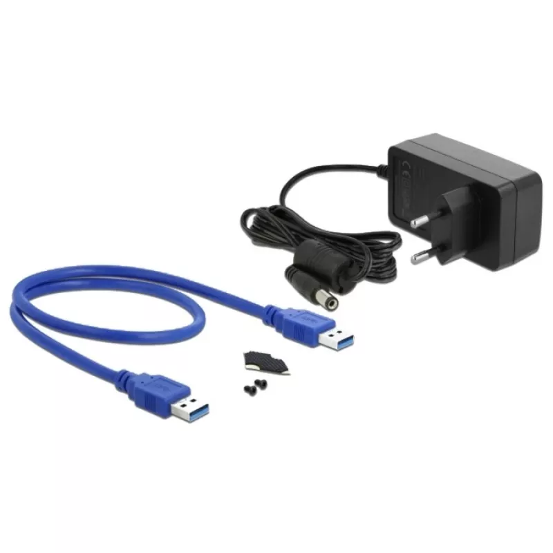 HDD korpusas DeLOCK 42612 Juodas 3,5 colio