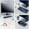 Monitorio stovas LEITZ Freestanding 64340001 – stalvynas 61 cm (24 colių) ekranams, 20 kg talpa, aukštis reguliuojamas, baltas