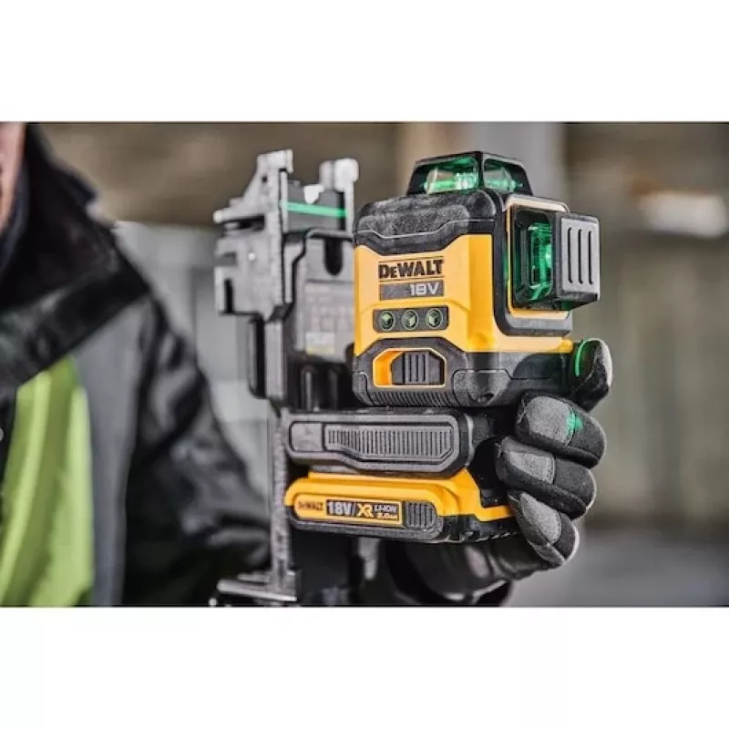DEWALT 18V DCLE34031N 3x360 linijinis lazeris